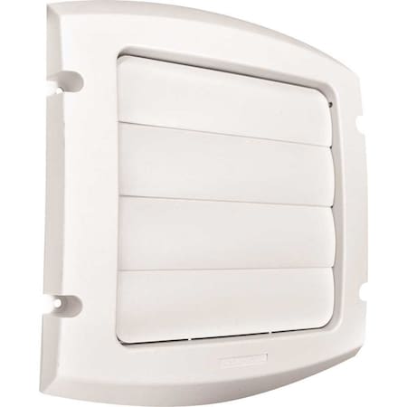National Brand 6 in. Provent Replacement Exhaust Cap Grille in White LC6WX